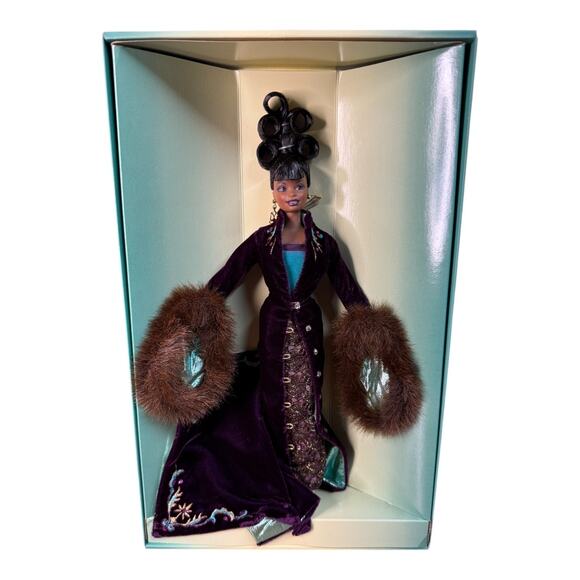 Plum Royale Barbie Byron Lars Runway Collection 1998 Limited Ed Mattel #23478 - Picture 1 of 7